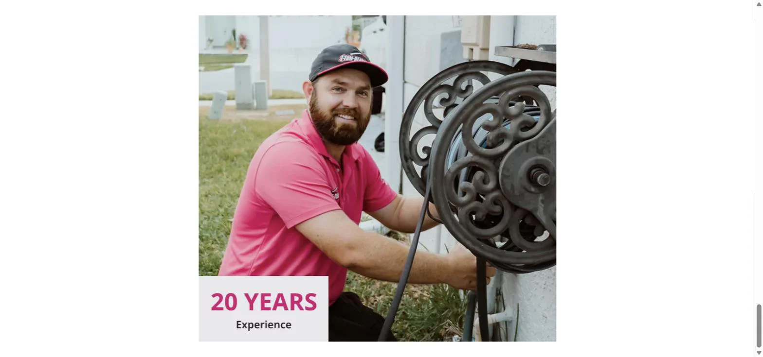 1-Tom-Plumber technician with a drain cleaning machine, one of Kitchen Guard’s commercial kitchen partners in Cincinnati