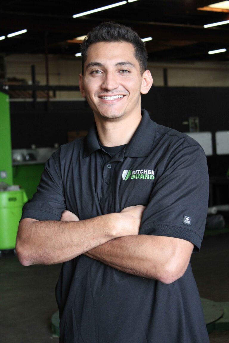 Elijah Arcos, owner of Kitchen Guard of Orange County