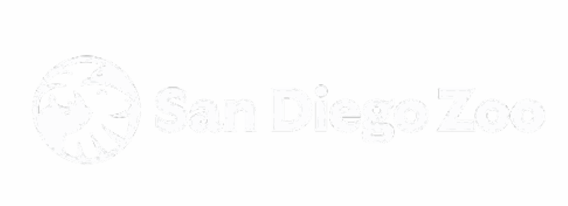 san diego zoo logo white