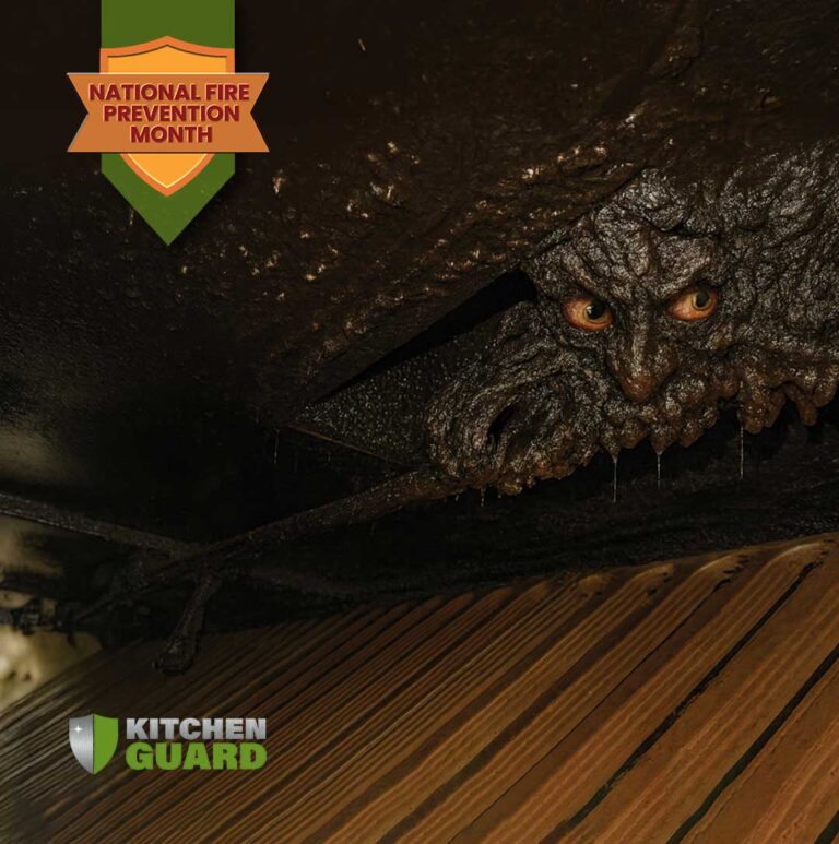 Kitchen Guard Fire Prevention Month