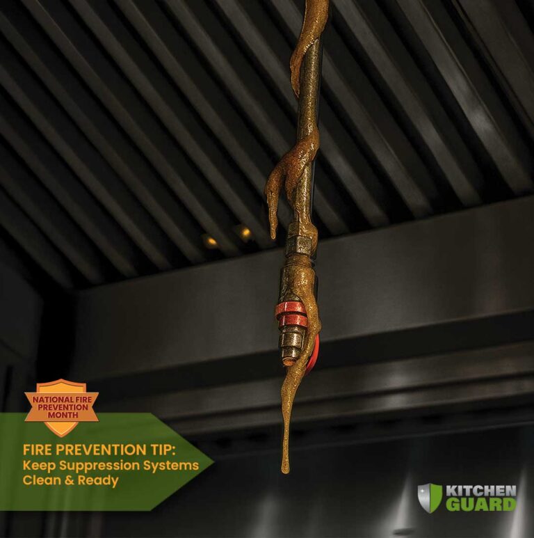 Kitchen Guard Fire Prevention Month
