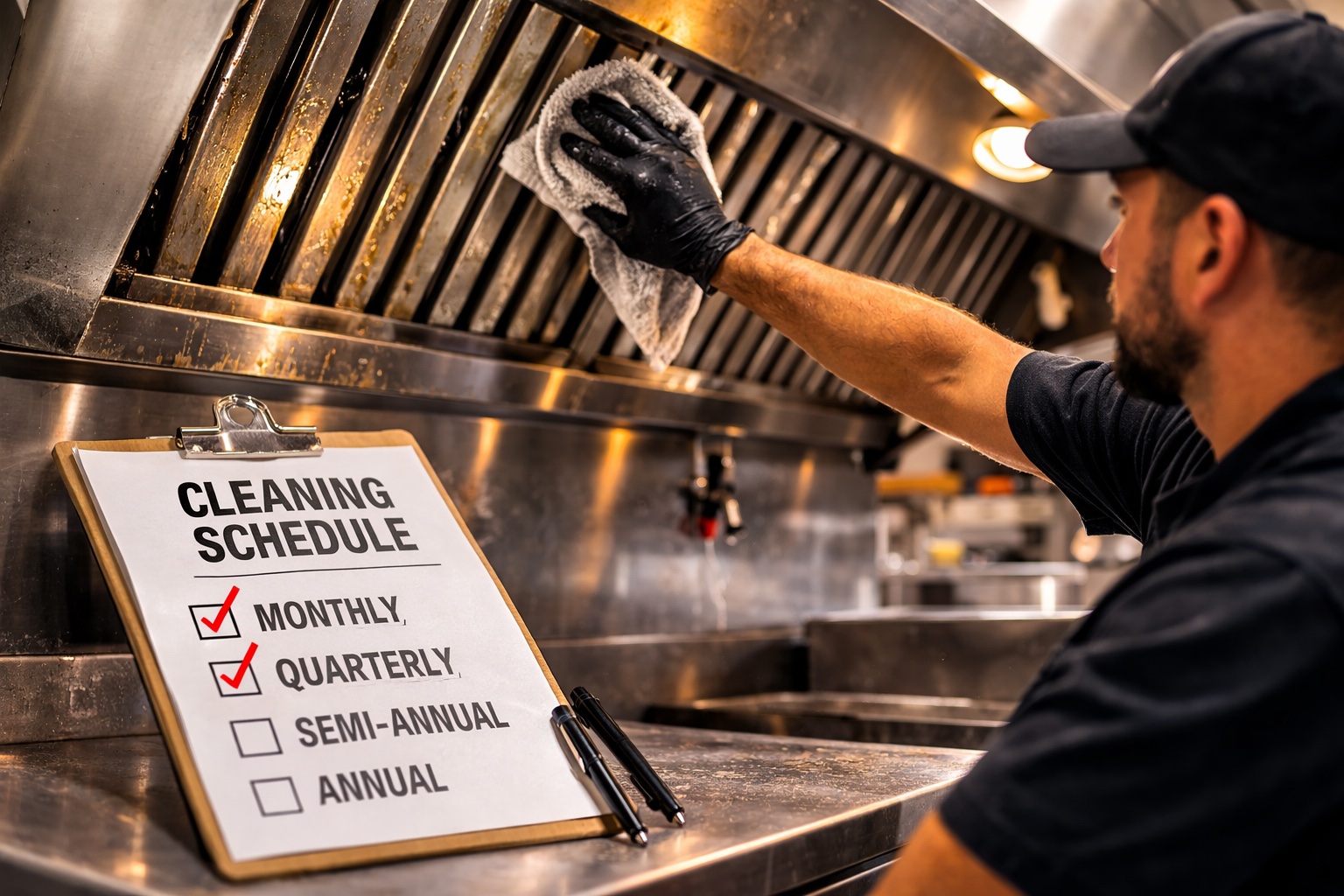 How Often Should You Clean Your Commercial Hood?